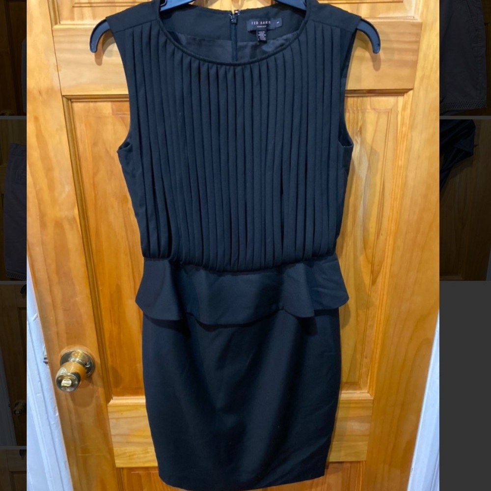 Ted Baker London Peplum Size 1 UK = Size 4 US